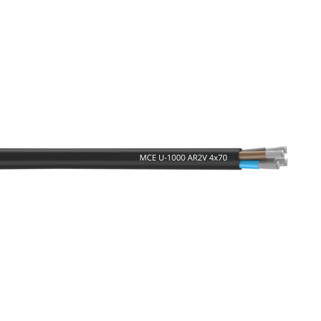 Câble aluminium U-1000 AR2V 4x70 mm2
