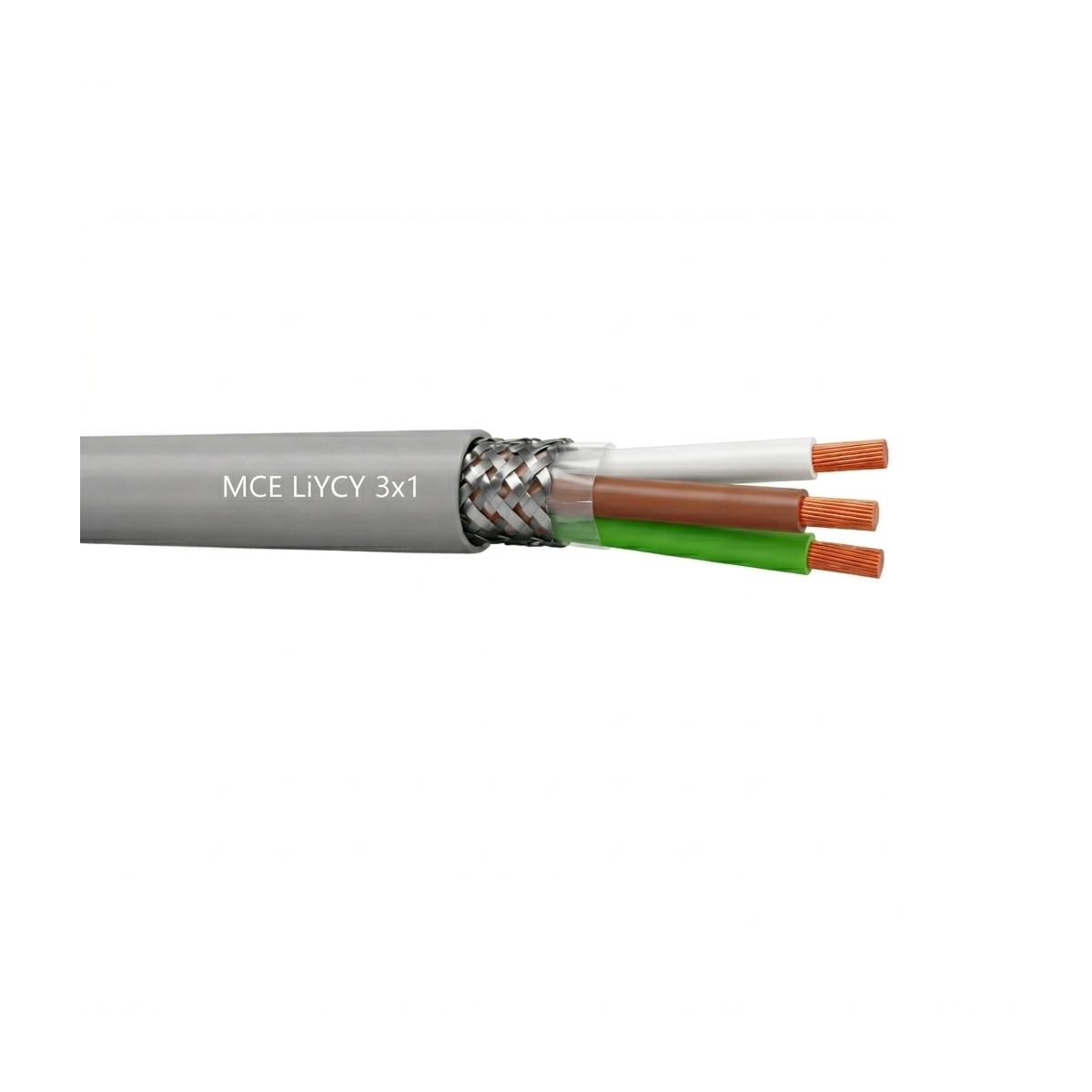 Câble LiYCY 3x1 mm2 blindé