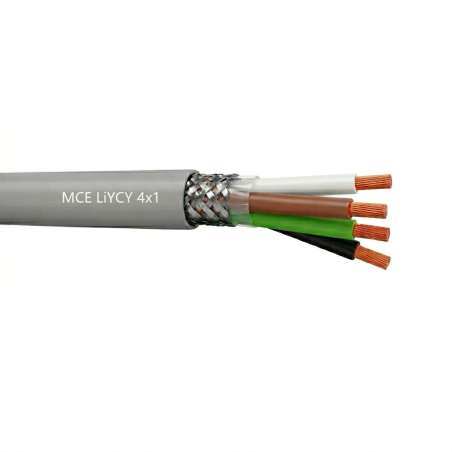 Câble LiYCY 4x1 mm2 blindé