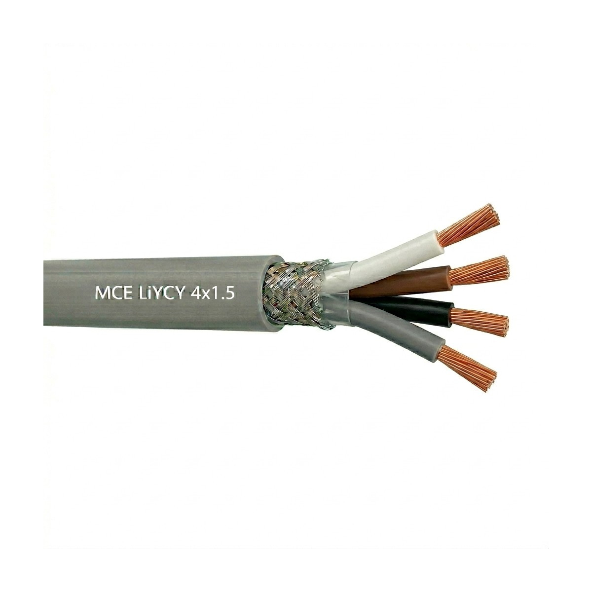 Câble LiYCY 4x1.5 mm2 blindé