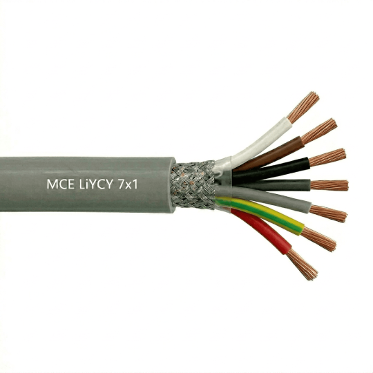Câble LiYCY 7x1 mm2 blindé