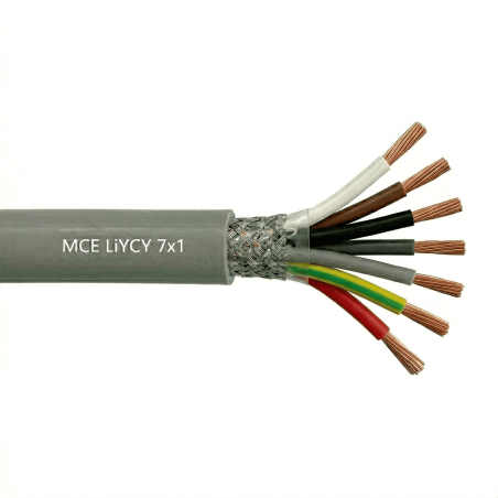 Câble LiYCY 7x1 mm2 blindé