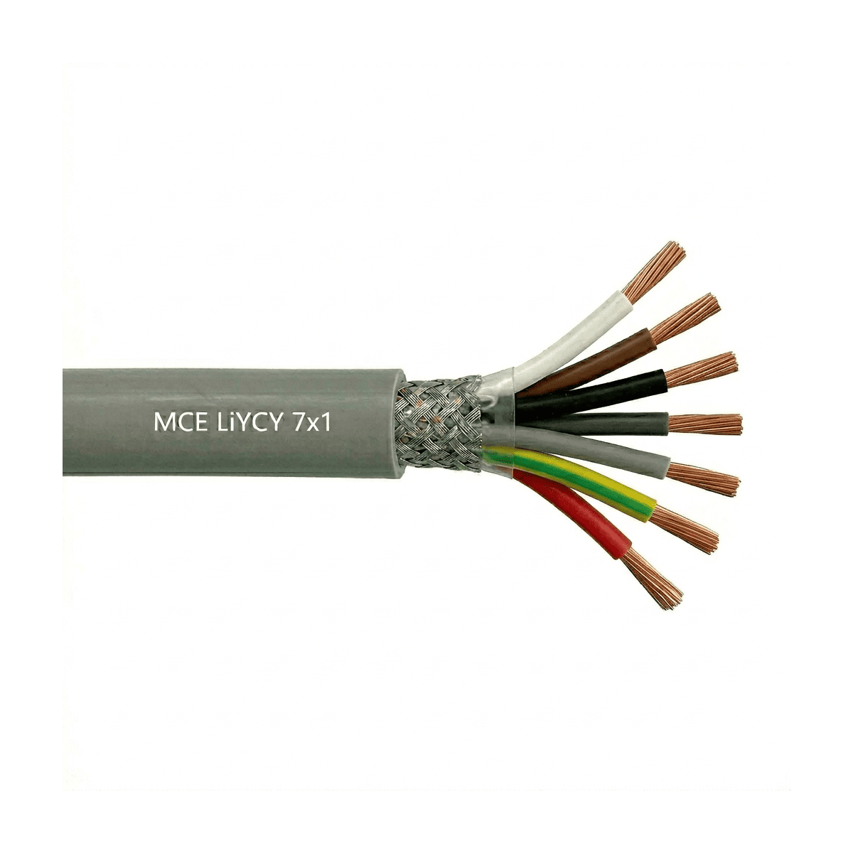 Câble LiYCY 7x1 mm2 blindé